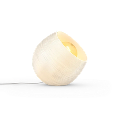 myCreation Shell One Bordlampe E27 transparent hvid