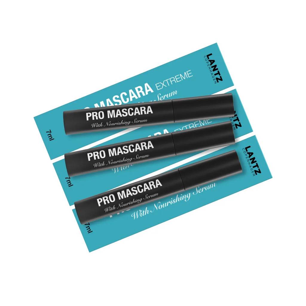 Lantz Cph - 3 x Pro Mascara Extreme 09, sort