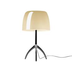Foscarini Lumiere grande sort/creme, dæmpbar