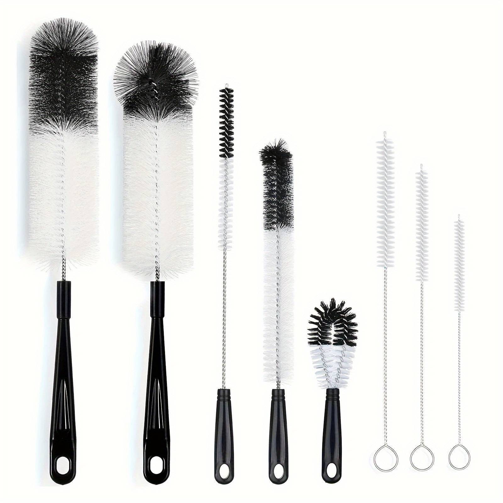 8 Pack Bottle Brush Tube Cleaning Set, Long Handle Bottle Cleaner For Washing Beer Bottles Wine Narrow Cup Pipes Sinks Cup Cover