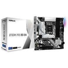 ASRock B760M PRO RS/D4 - Motherboard - micro ATX - LGA1700-Sockel - B760 Chipsatz - USB 3.2 Gen 1, USB-C 3.2 Gen 1 - 2.5 Gigabit LAN - Onboard-Grafik (CPU erforderlich)