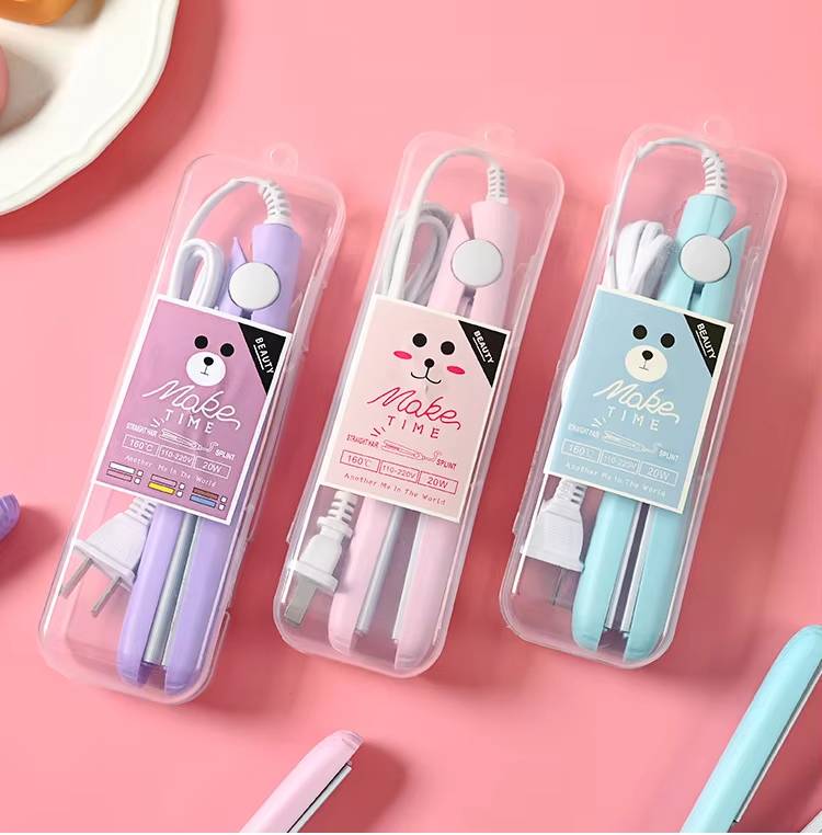 2026 Fast Shipping Compact Mini Hair Crimper Wave Curling Iron Ceramic Hair Waver for Women Short Hair Bangs Hair Styling Tools