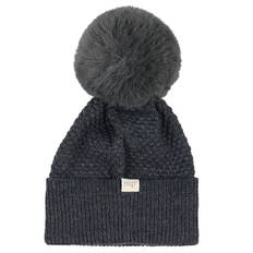MP Hue - Uld - Oslo - Mørkegråmeleret - MP - 51-53 cm - Hue