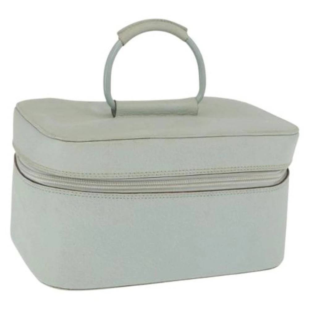 Gucci Vintage Pre-owned Vintage Håndtaske - Vintage - Dame - Blå - ONE SIZE - Læder