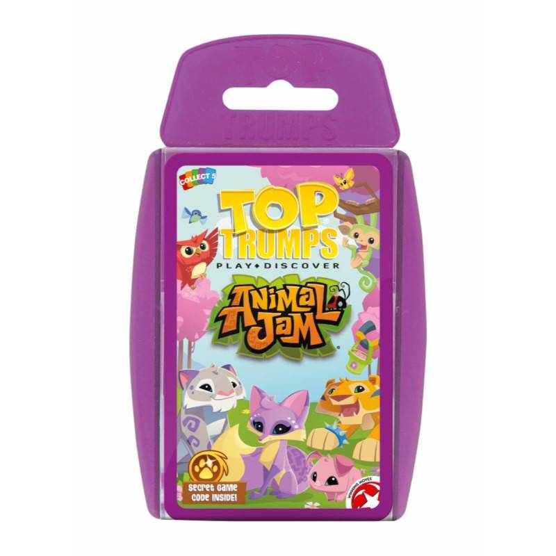 Winning Moves Animal Jam Top Trumps Kartenspiel