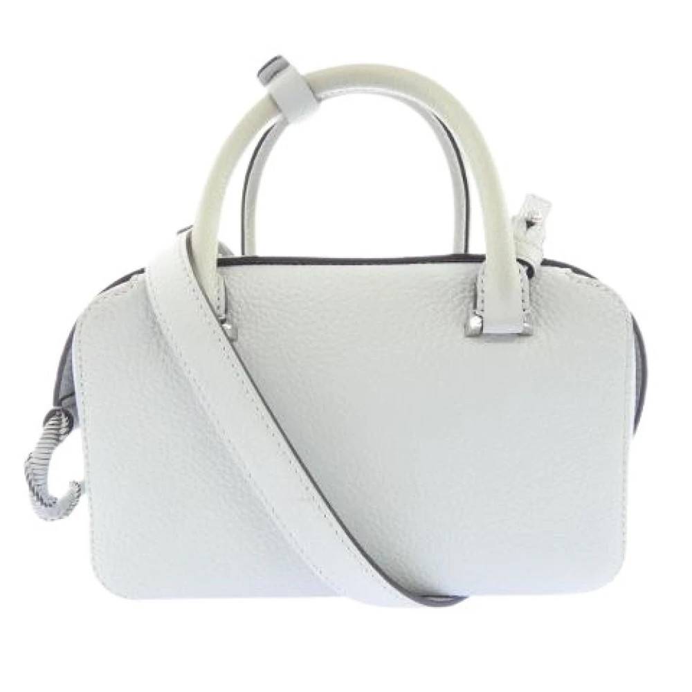 Delvaux Pre-owned Pre-owned Cool BOX Enlaced Taurillon Soft Bag - Vintage - Dame - Blå - ONE SIZE - Uld