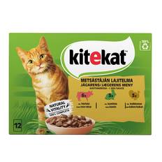 KITEKAT Adult menuboks i sovs, pouch okse,kanin,kalkun 12x85 g