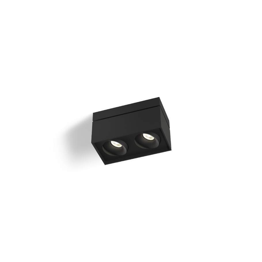 Sirro 2 loftlampe Wever & Ducré - Hvid/sort / 2 X LED 10W 3000K 600Lm Ra80