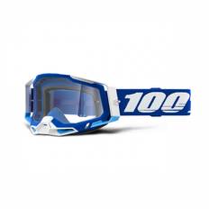 100% Crossglasögon, RACECRAFT 2 GLASÖGON BLUE - CLEAR LENS