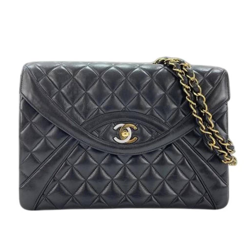 Chanel Vintage Pre-owned Laeder chanel-tasker - Vintage - Dame - Sort - ONE SIZE -