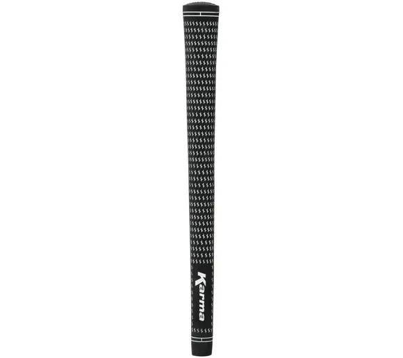 Karma Black/White Velvet Golf Grips