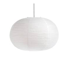 HAY - Rice Paper Shade Ellipse & Cord Set - Pendellamper - Hvid