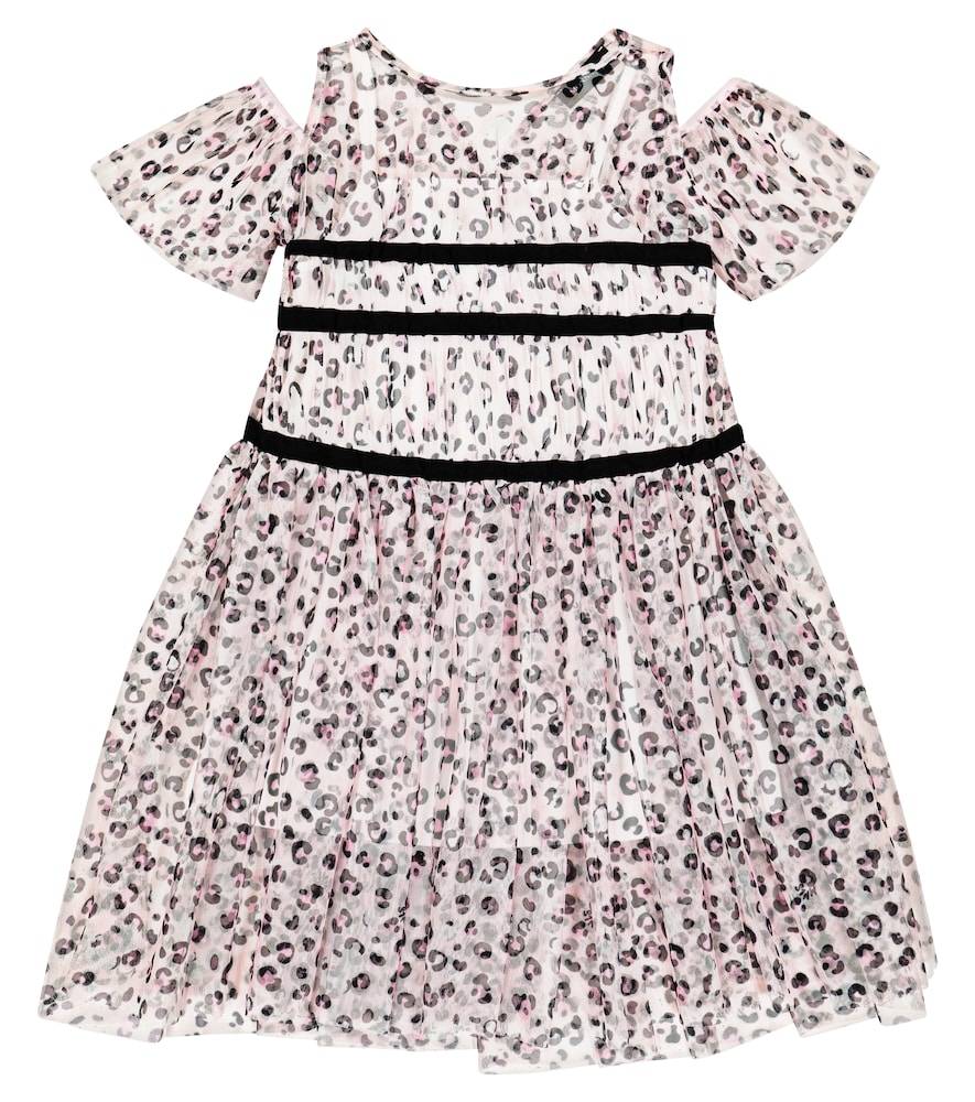 Monnalisa Vestido de tul con estampado - multicolor - Y 7
