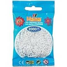 Hama - 501-12 - påse med 2 000 minipärlor - (små pärlor Ø2,5 mm) - brun