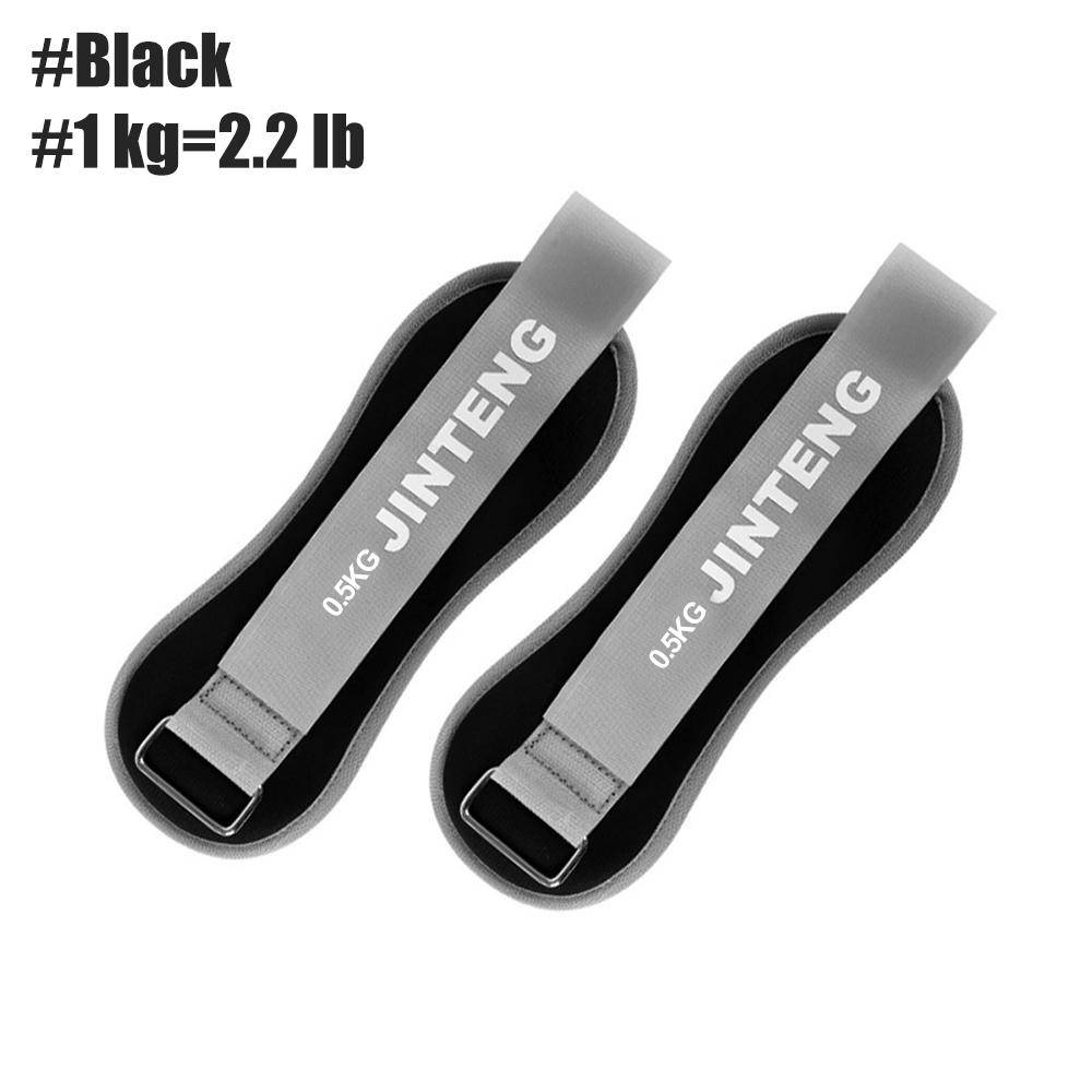 1Pair Ankle Wrist Weights 1Kg 2Kg 3Kg For Men Women Fitness Leg Arm Hand Weight Training