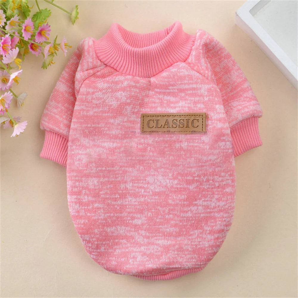 Non-Hair-Sticking Pet Hoodie for Cats & Small Dogs - Pink / M-advise 2.5-3.5kg / SPC (M-advise 2.5-3.5kg)