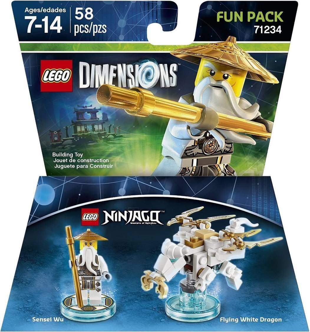 Lego Dimensions Fun Pack - Sensei Wu White Ninja