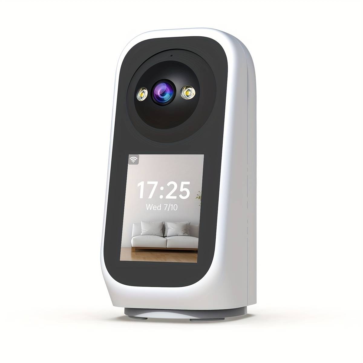 3mp Wireless 5g Wifi Surveillance, 360° Ptz Camera With Usb Power Supply, Dual Audio, Auto Tracking, Night Vision Video Multifunctional Cctv With 2.8-inch Large Screen
