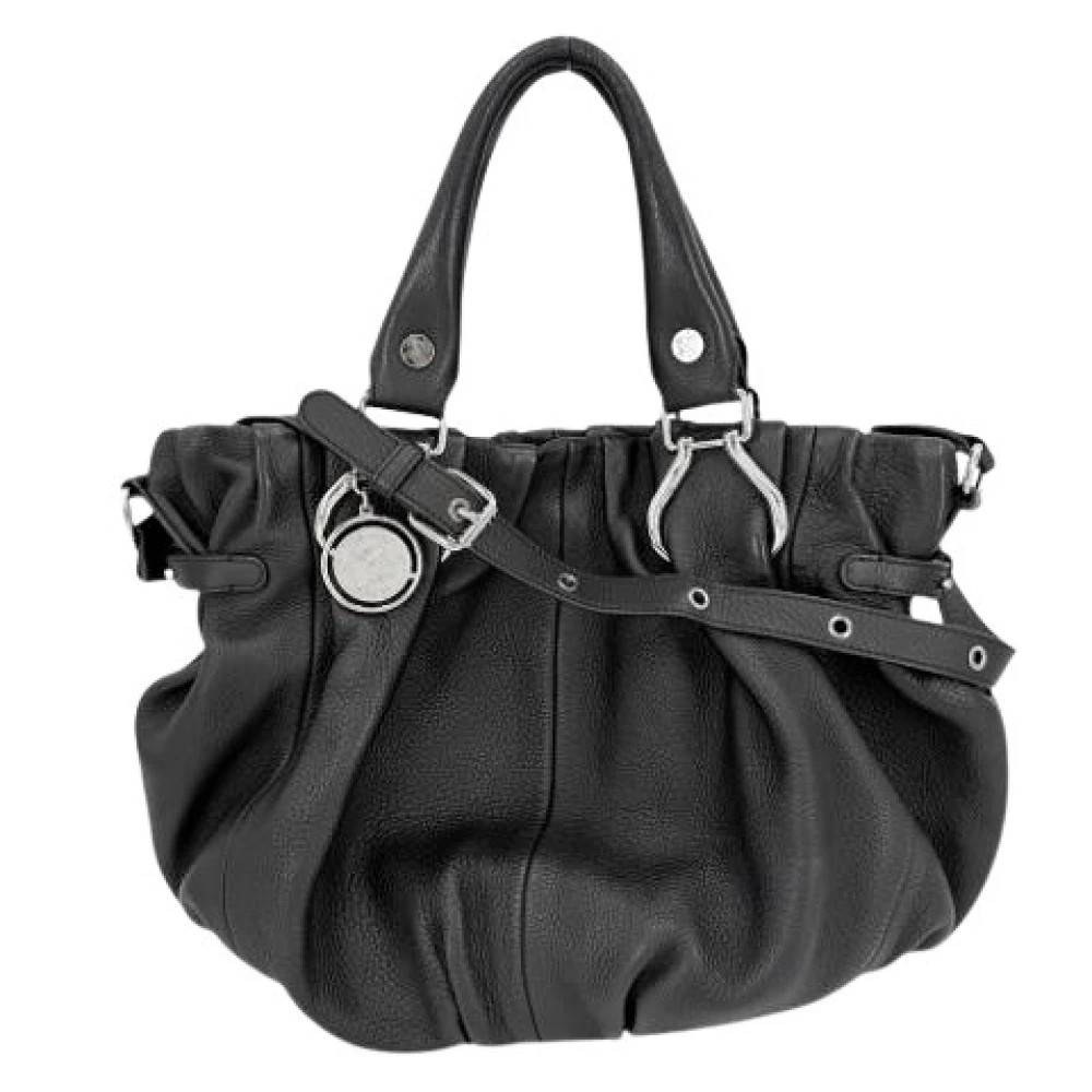 Celine Vintage Pre-owned Vintage Skuldertaske - Vintage - Dame - Sort - ONE SIZE - Uld