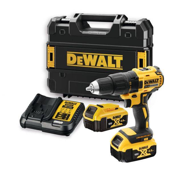Dewalt 18v Boremaskine 2x4,0ah - DCD777M2T-QW ✓ På lager - klar til levering og afhentning