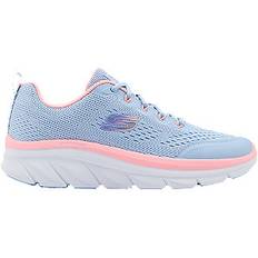 Skechers Memory Foam Lightweight Sneaker - Dam - Färg: Blå - Storlek 38