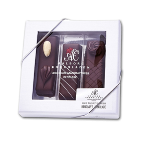 Aalborg Chokoladen<br />Marcipanbrød uden tilsat sukker (3 stk)