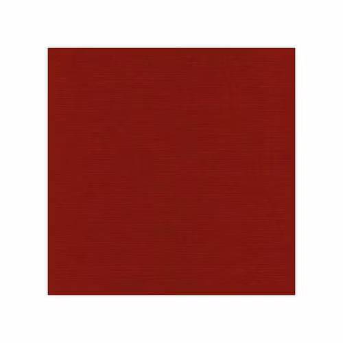 Linnen Cardstock - 30.5 x 30.5 - Bordeaux