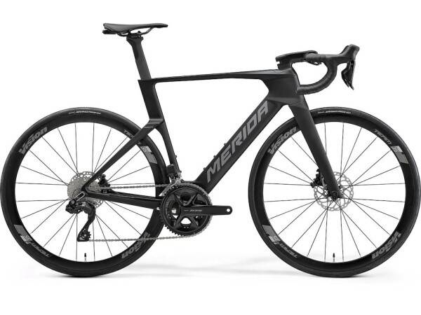 Merida Reacto 5000 racercykel carbon silk black/gunmetal grey - Cykelstørrelse X-Large