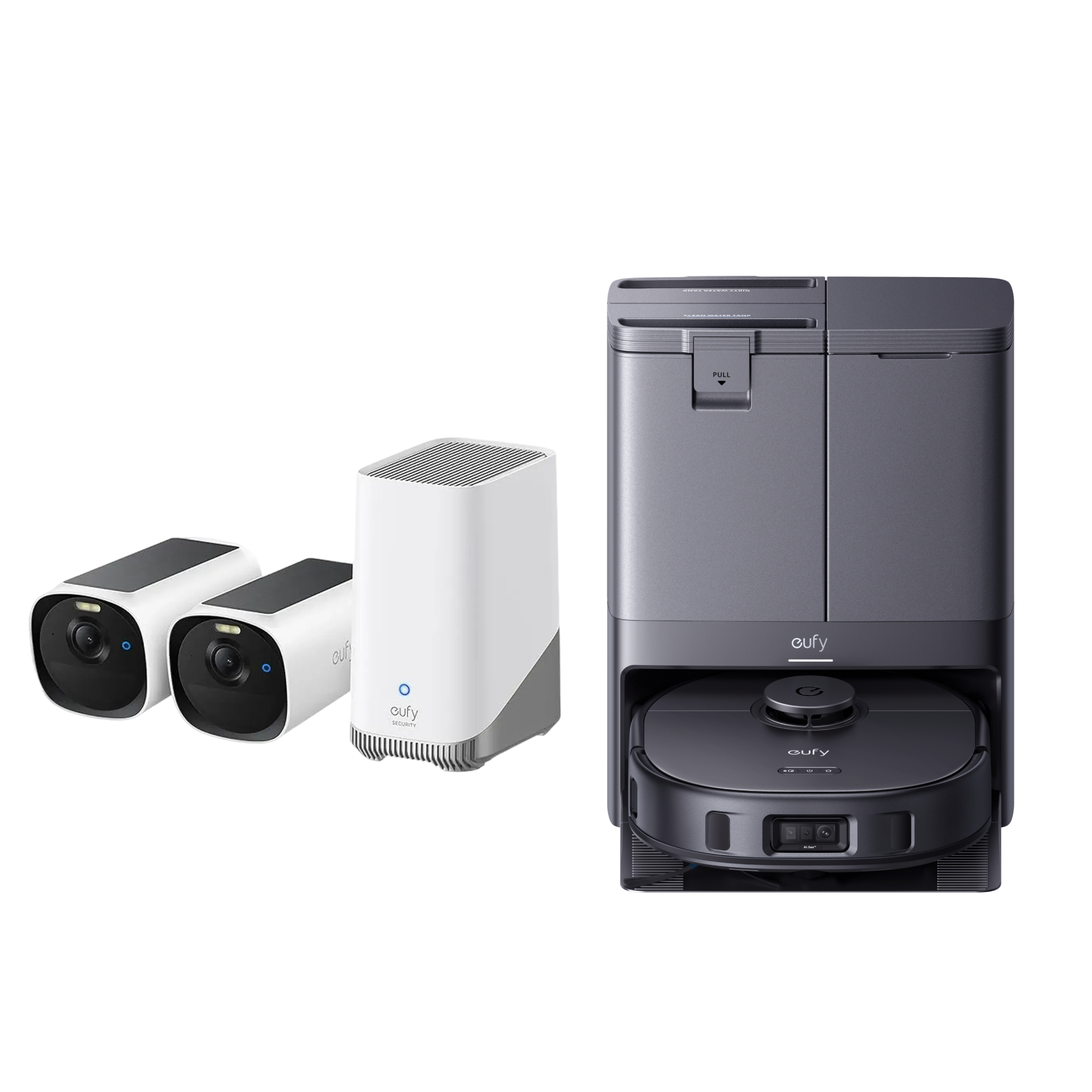 eufy X10 Pro Omni (Black) + eufyCam E40 2-Cam Kit + HomeBase S380