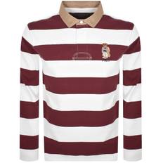 Ralph Lauren Rugby Polo T Shirt Red Wine