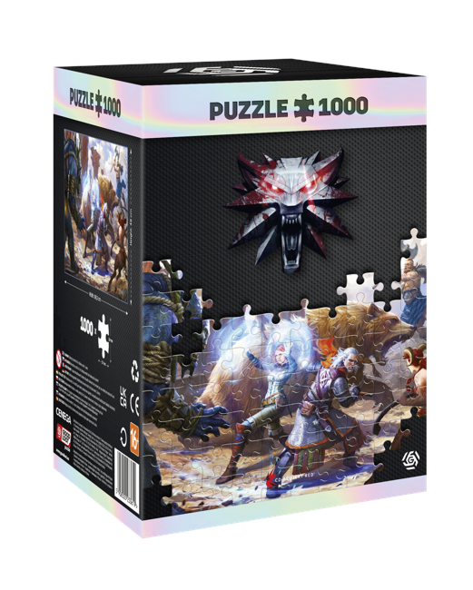 Good Loot - Premium Puzzle - 1000 - The Witcher: Geralt & Triss In Battle