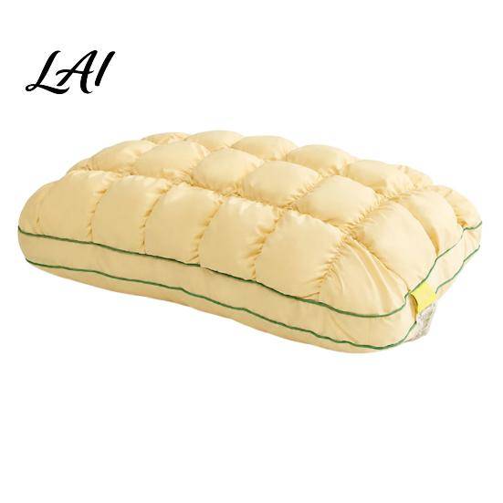 Kylande Gel Alternativ Sängkudde Quiltad Puffkudde Molnlikt Dunplysch Vadderade Kuddar för Sovrum Fluffig Moln Sidliggande Ryggliggande Magliggande So