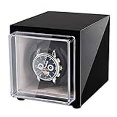 Watch Winder Watch Winders - Single Watch Shaker Automatisk Mekanisk Watch Winder Box Dual-Power Roterande Watch Device Watch förvaringsväska Watch Winder dedikerad till säker Watch Winder