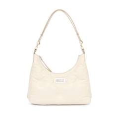 Maison Margiela, Tasker , Herre, Beige, ONE SIZE, Uld, Hobo Bag Glam Slam