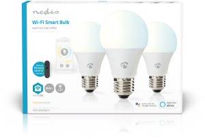 SmartLife - WiFi LED Bulb   Warm to Cool White - E27 - 3 st