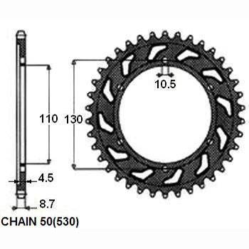 SUNSTAR 1-5474-44 Drev
