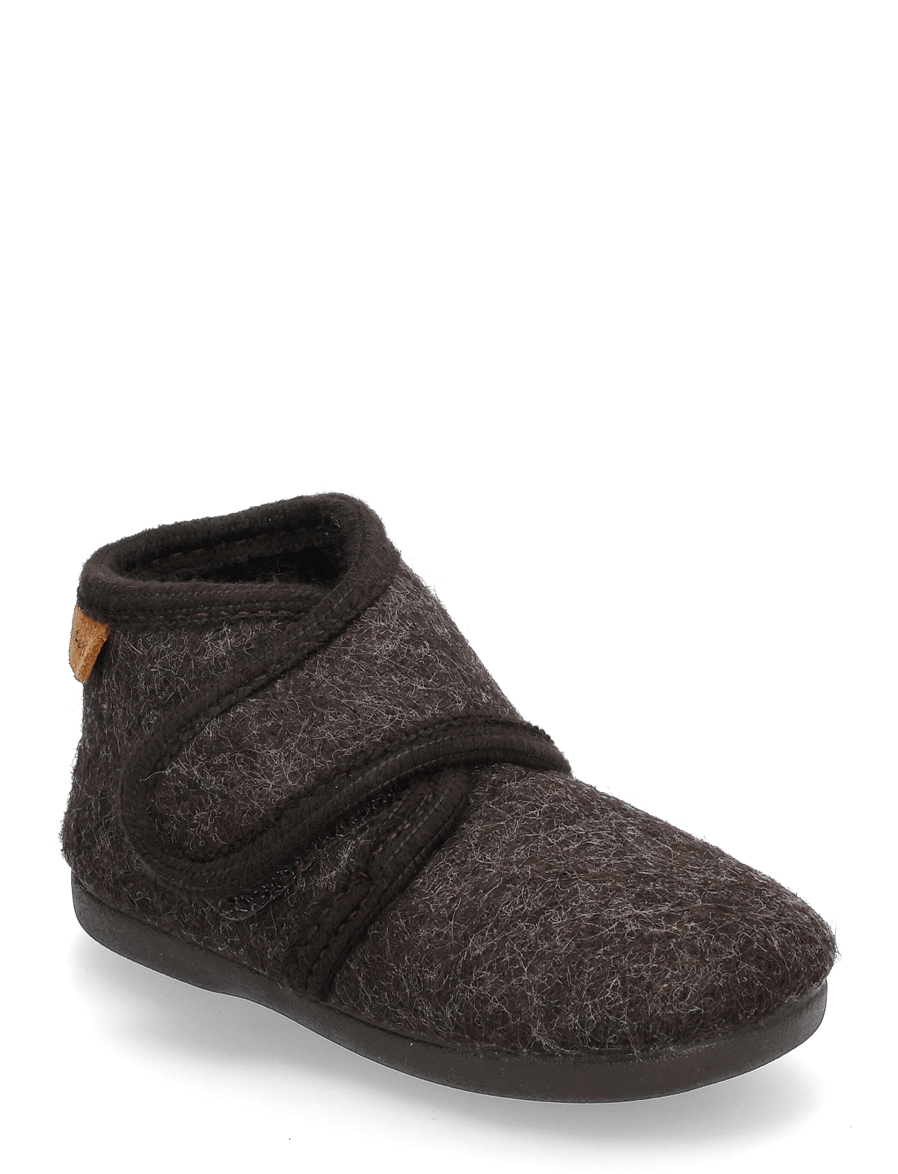 EN FANT Slippers Wool Velcro | Brown | 28