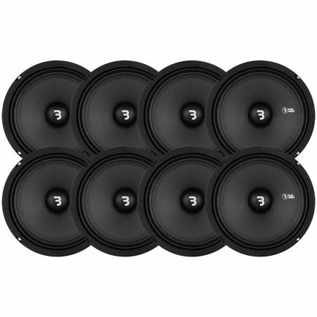 8-Pack Bass Habit SP165M 6.5tums midbas