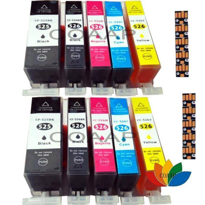 Kompatibla bläckpatroner för Canon 525 526 Pixma MG5150 MG5200 MG5250 MG5350 MG6150
