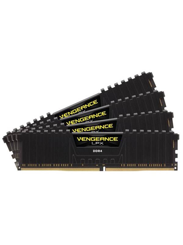 Corsair Vengeance LPX DDR4-3200 - 32GB - CL16 - Quad Channel (4 pcs) - AMD Optimized & Intel XMP - Svart