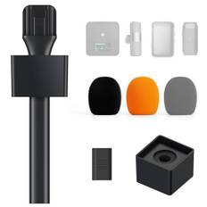 TONOR wlan Handheld Adapter für DJI Mic, Rode Wireless GO 1/2, Rode Wireless Me/Pro, Handmikrofon Adapter für Interviews Vlogging, Tiktok Youtube, TP20