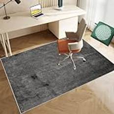 Heavy Duty Office Stol Mat 130 x 160 cm Carpeted Floor Gaming Desk Stol Matta Hård Golvskydd Rullstol Mat Matta Protector Golvmatta för Kontorsstol