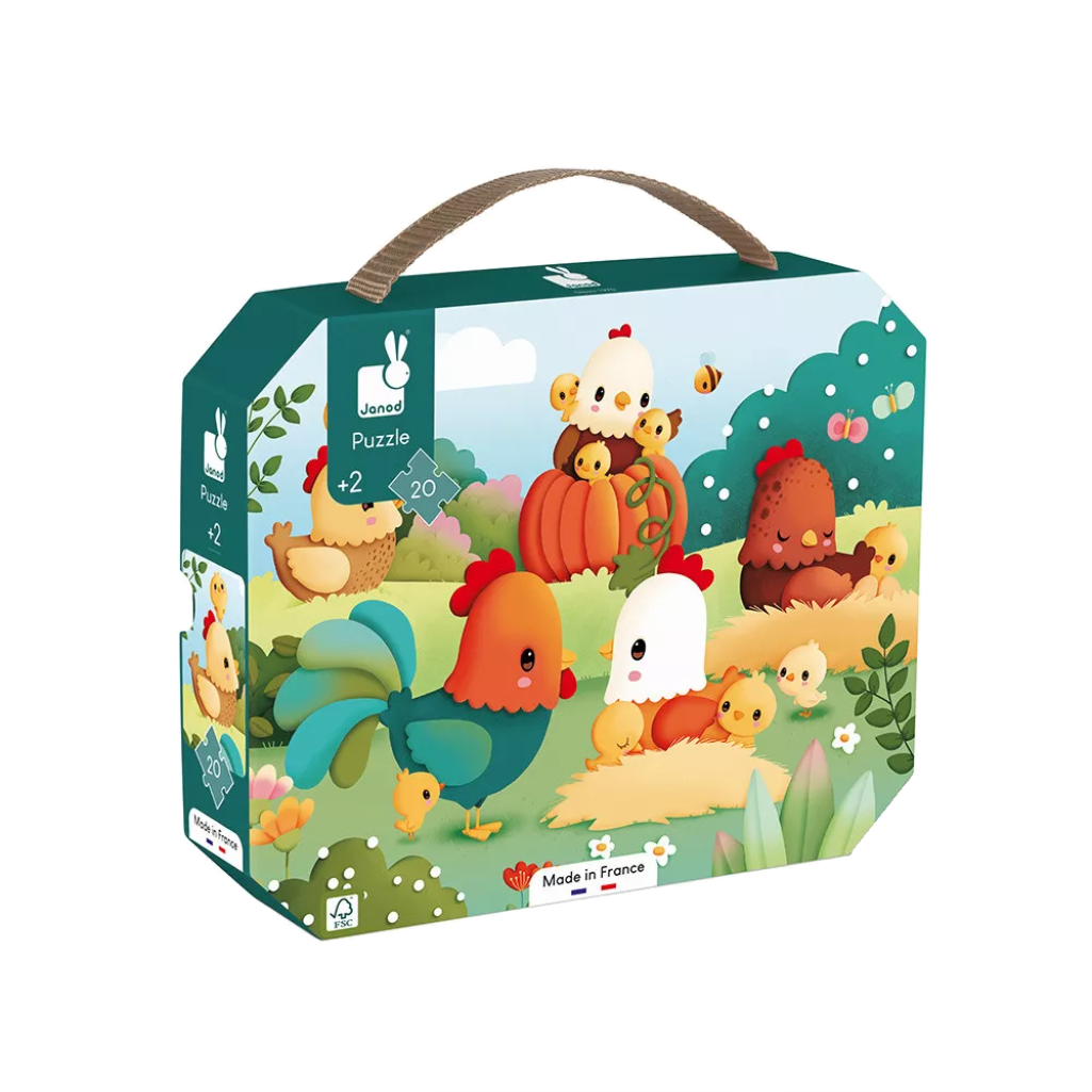 Welcome to the Farmyard Puzzle (20 Pieces) - Default Title
