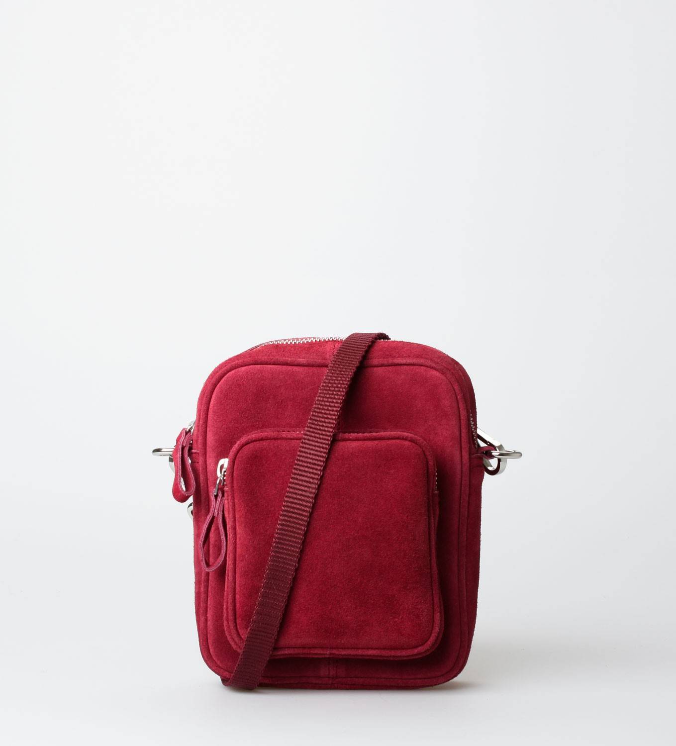 Crossbody Bag - Liv Suede - Persian Red KUN ONLINE