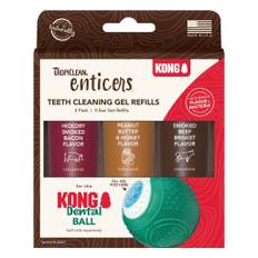 Kong TropiClean dental gel 3pak