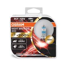 H7 OSRAM NIGHT BREAKER® 200 Halogen 12V