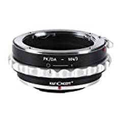 K&F Concept Lens Mount Adapter for Pentax PK/DA Lens to Olympus Pen & OM-D Panasonic G, GF, GX & GH Blackmagic Design Cinema