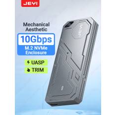 JEYI M.2 2280 NVMe SSD Enclosure RTL9210 Chip Support USB 3.2 10G UASP Trim External Hard Drive Case