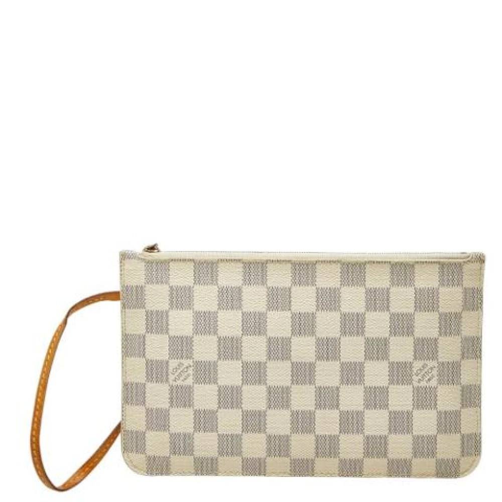 Louis Vuitton Vintage Pre-owned canvas tasker - Vintage - Dame - Hvid - ONE SIZE -
