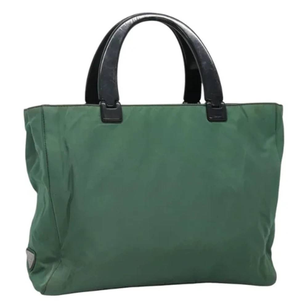 Prada Vintage - Pre-owned Vintage Nylon Tote Bag Vintage - Dam - ONE Size - Nylon